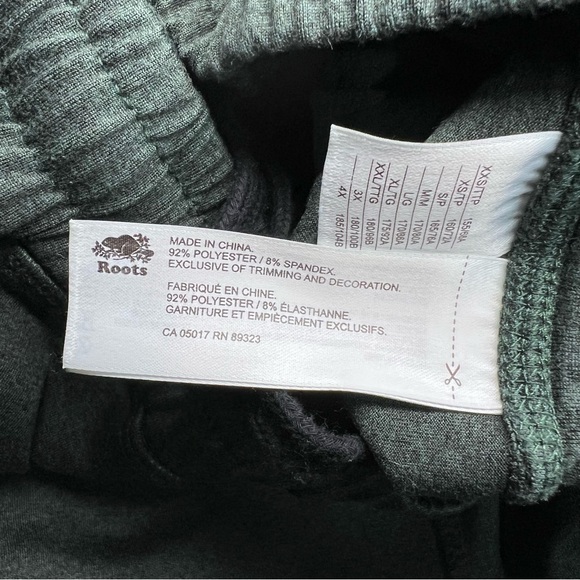 Roots • Active Tech Zip Pocket Joggers • Forest Green • XS - Picture 10 of 12